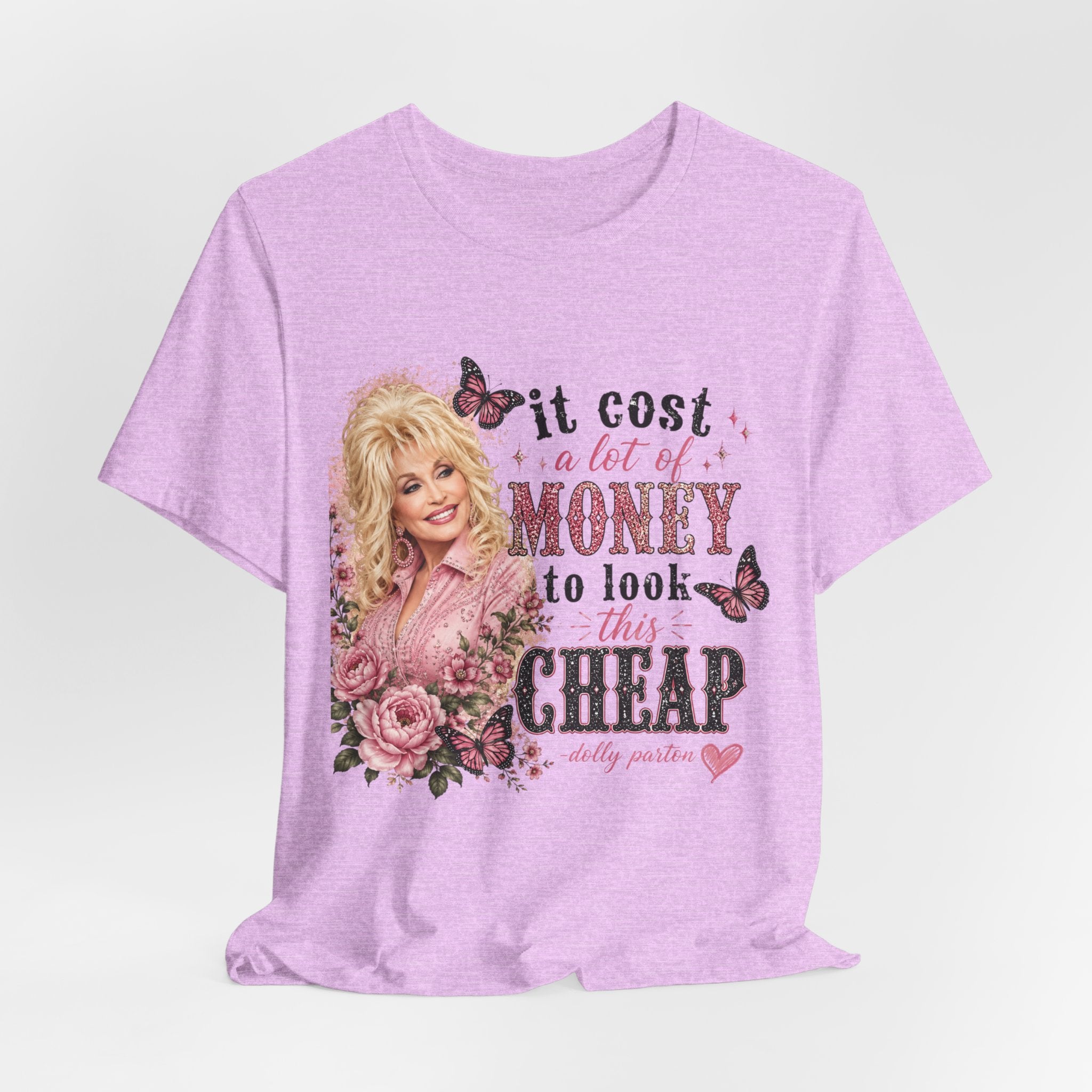 Custom Dolly Parton 'It Cost a Lot of Money...' Graphic Tee