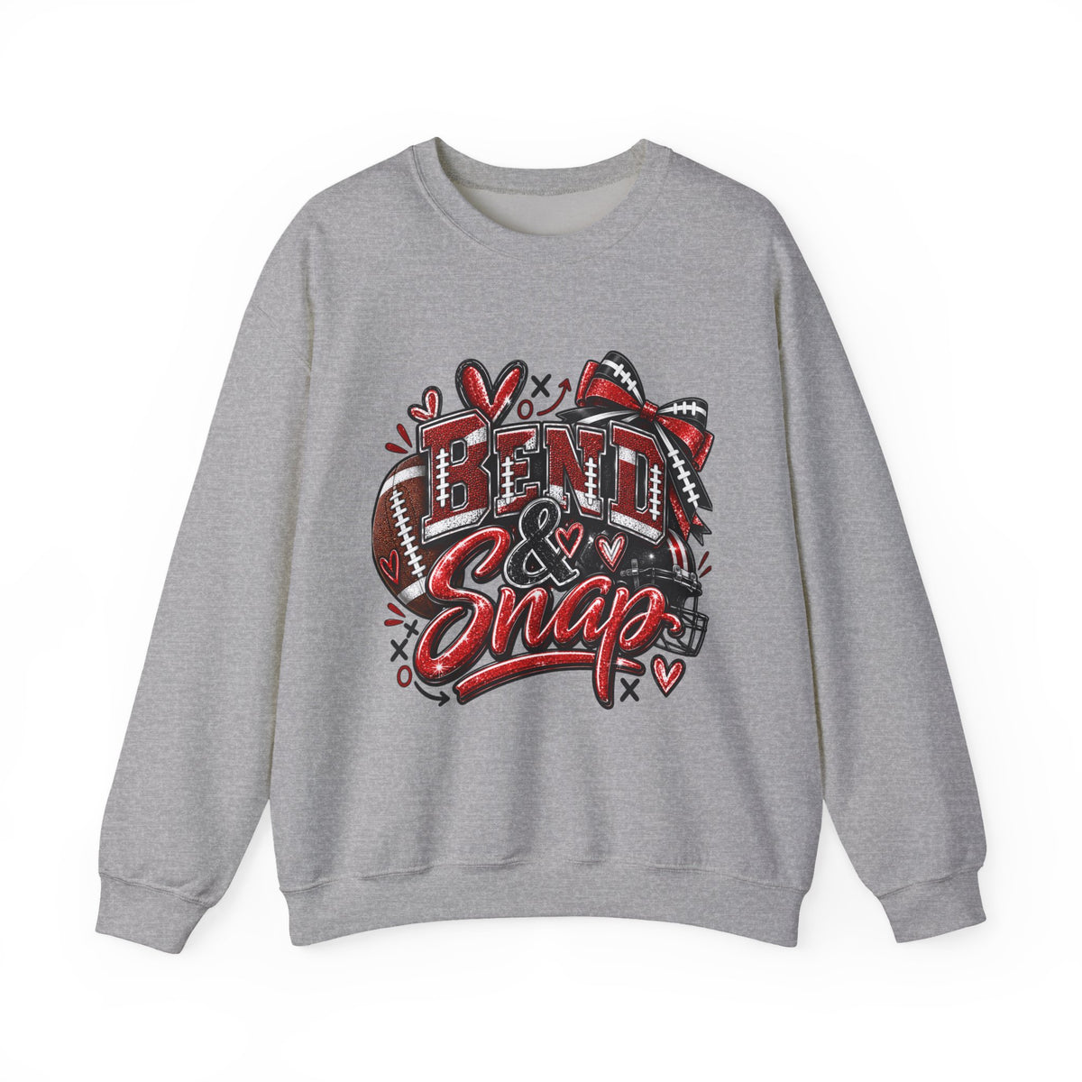 Crewneck Sweatshirt — 'Bend & Snap' Graphic Crewneck for Theater Lovers