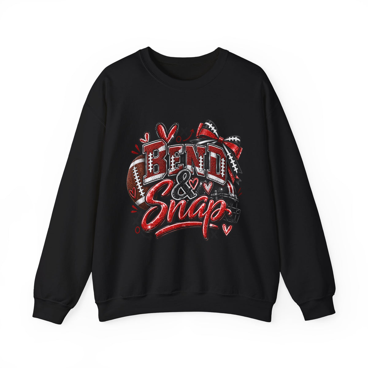 Crewneck Sweatshirt — 'Bend & Snap' Graphic Crewneck for Theater Lovers