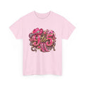 9 to 5 Pink Cowgirl Tee — Western Glitter Workday Graphic Shirt