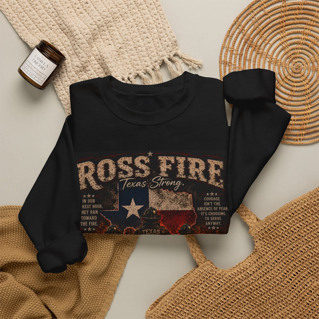 Ross Fire Texas Strong Crewneck Sweatshirt