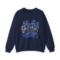 Crewneck Sweatshirt «Bent & Snaps» Football Cheer Graphic – Blue Ribbon Spirit Pullover