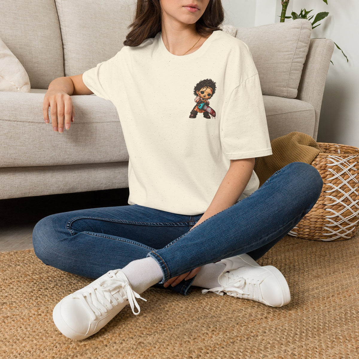 Creepy Cutie Horror Doll Graphic Tee