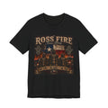 Ross Fire Firefighter Tribute Garmet-Dyed T-Shirt