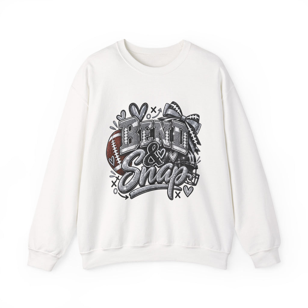 Crewneck Sweatshirt — 'Been & Snaps' Football Cheer Graphic Crewneck