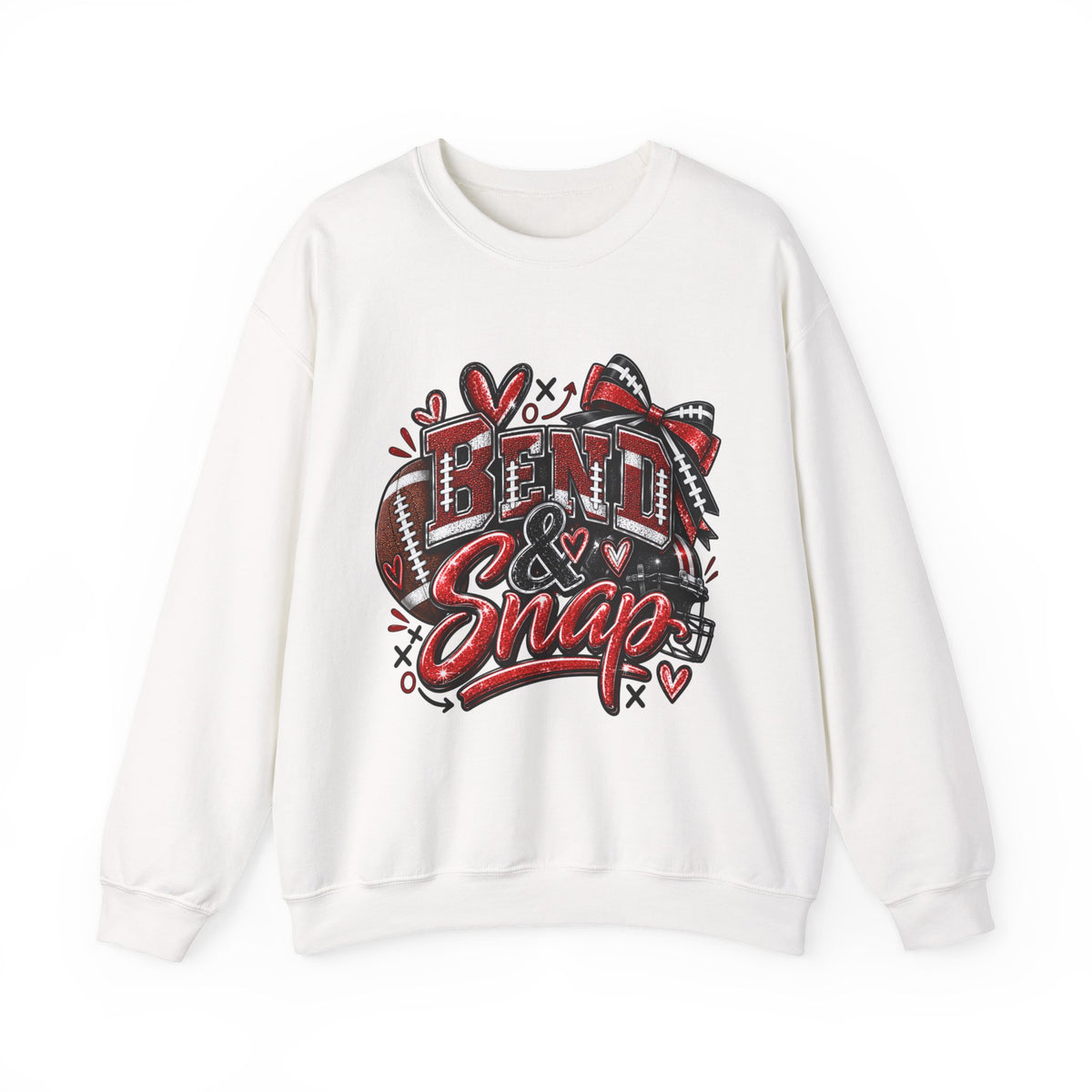 Crewneck Sweatshirt — 'Bend & Snap' Graphic Crewneck for Theater Lovers