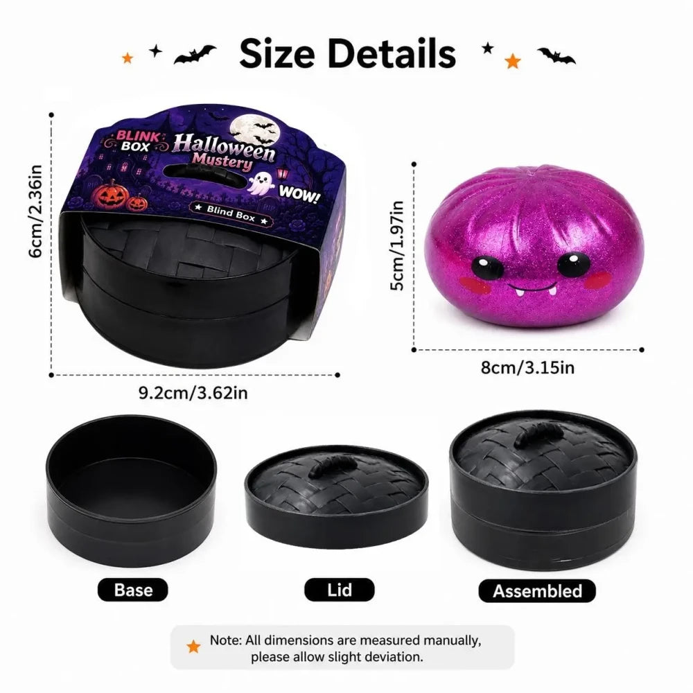 Halloween Squishy Dumpling Toys