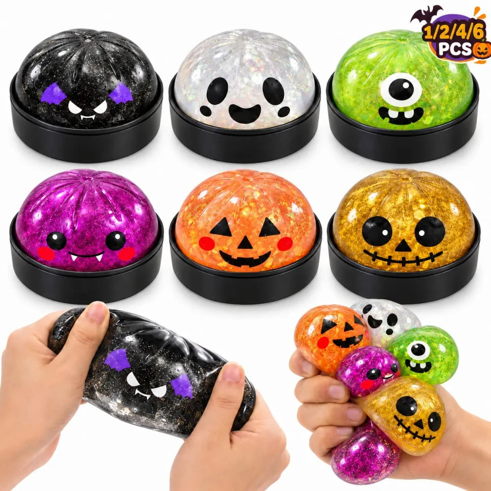 Halloween Squishy Dumpling Toys