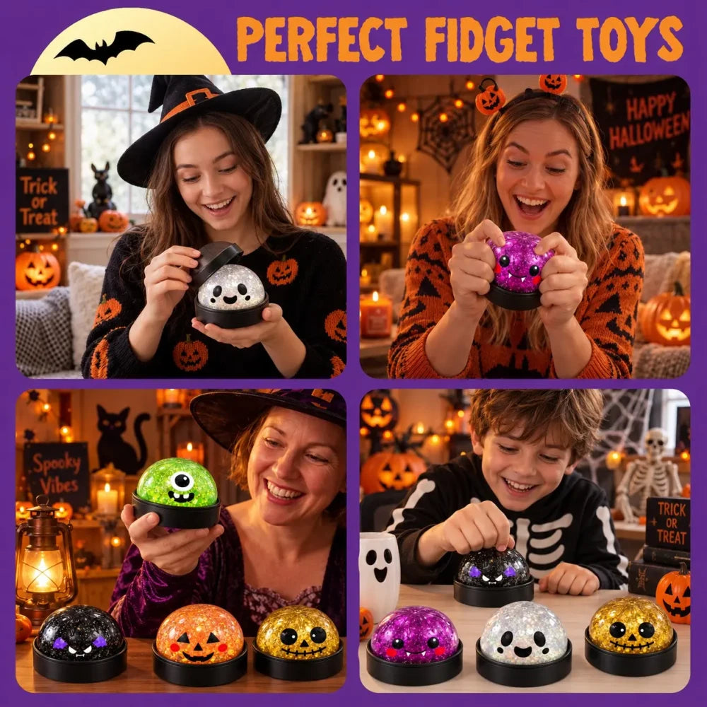 Halloween Squishy Dumpling Toys