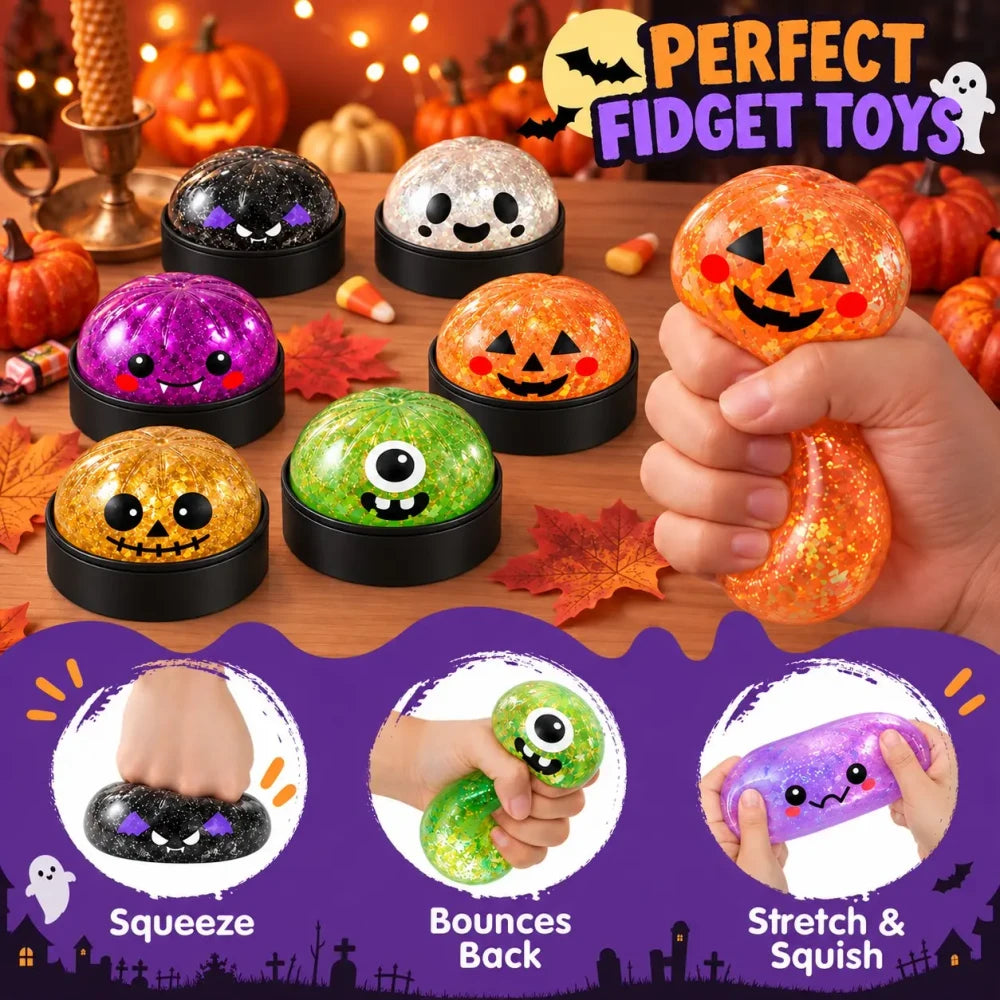 Halloween Squishy Dumpling Toys