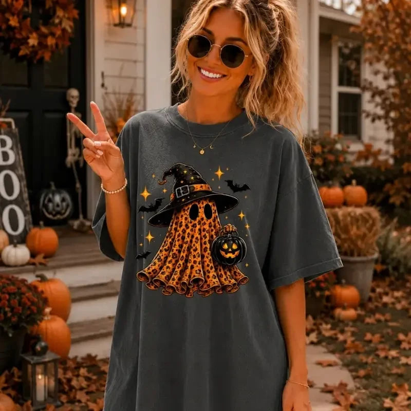 Cheetah Ghost Graphic TShirt