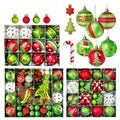 Festive Christmas Ball Ornament Set