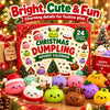 Christmas Mini Squishies Advent Calendar