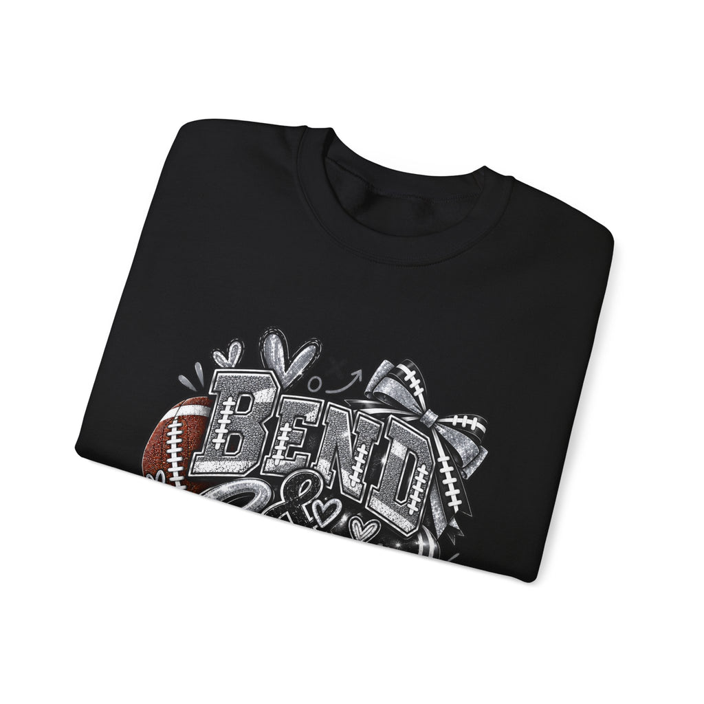 Crewneck Sweatshirt — 'Been & Snaps' Football Cheer Graphic Crewneck