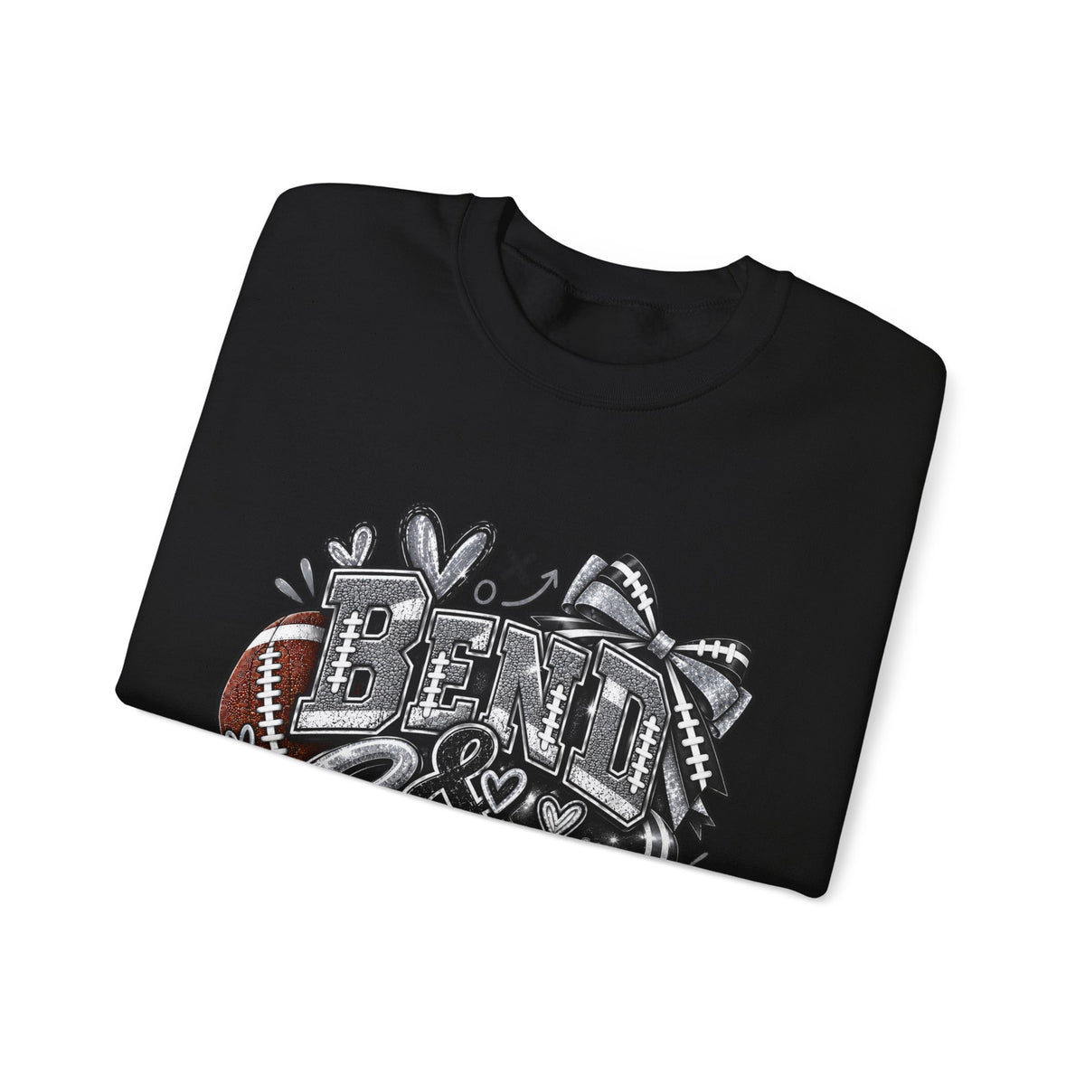 Crewneck Sweatshirt — 'Been & Snaps' Football Cheer Graphic Crewneck