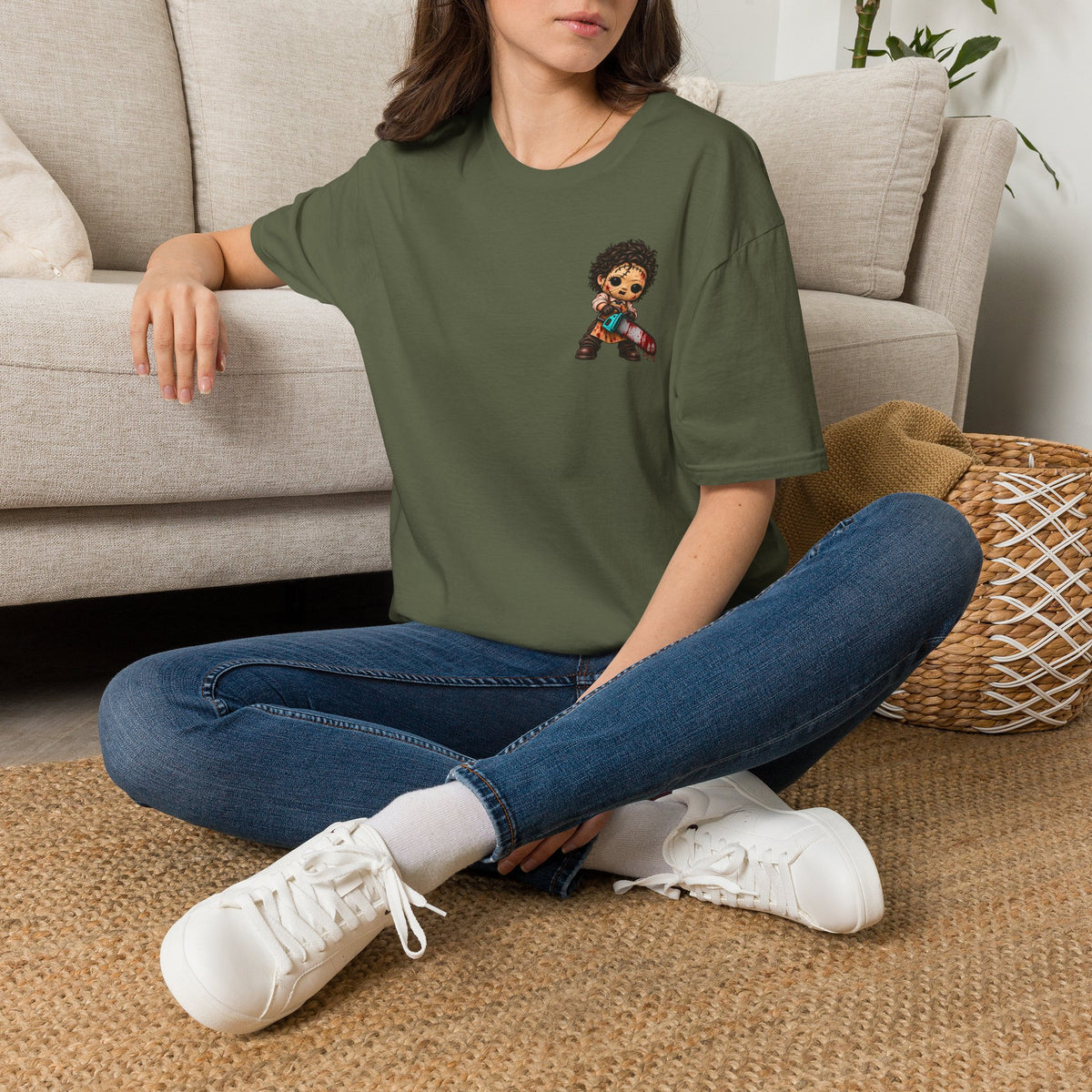 Creepy Cutie Horror Doll Graphic Tee