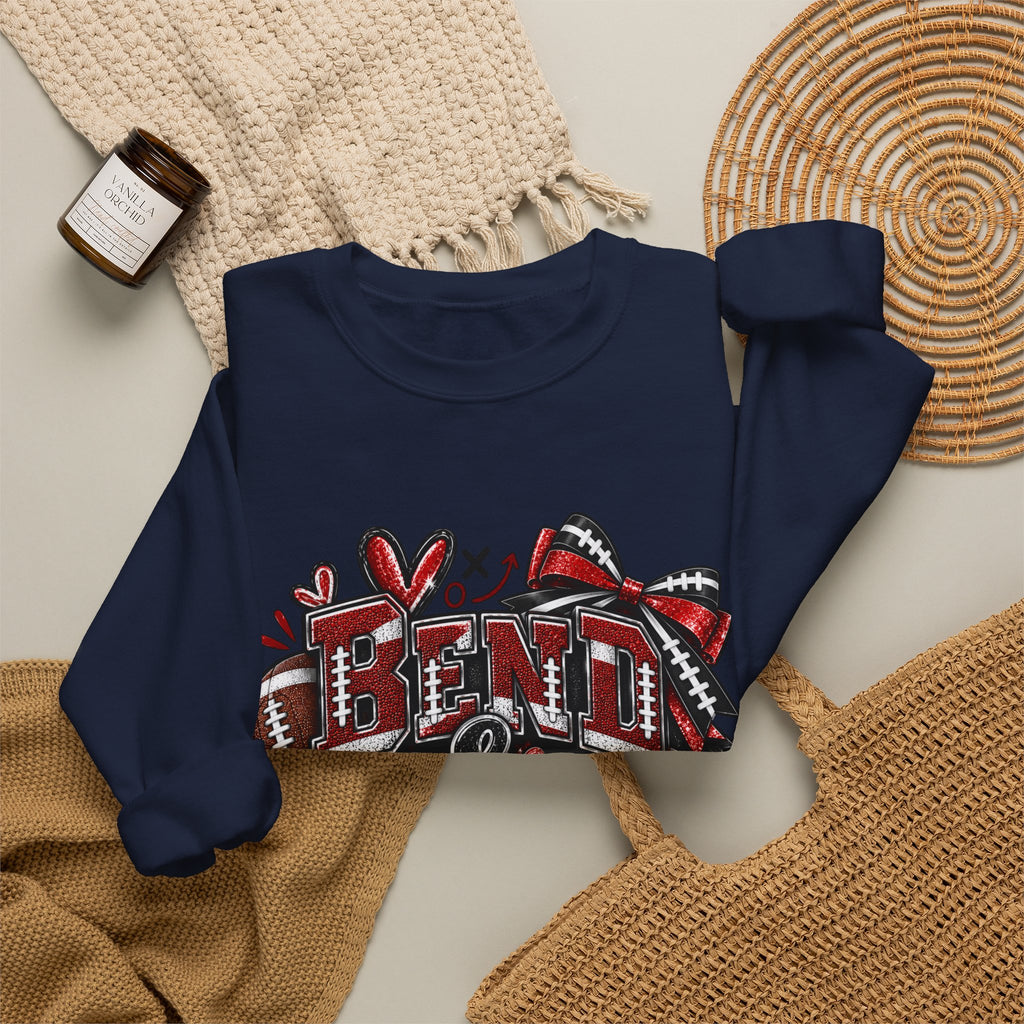 Crewneck Sweatshirt — 'Bend & Snap' Graphic Crewneck for Theater Lovers