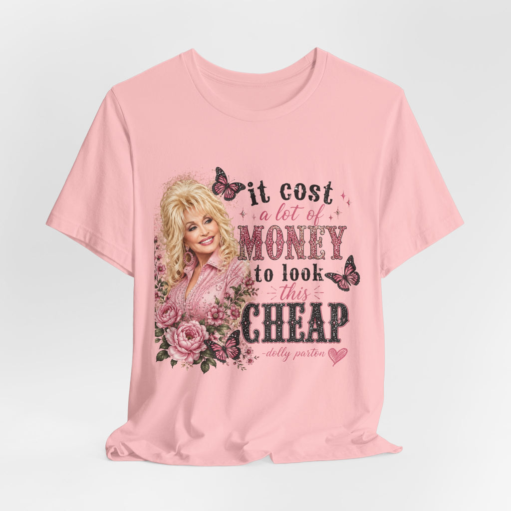 Custom Dolly Parton 'It Cost a Lot of Money...' Graphic Tee