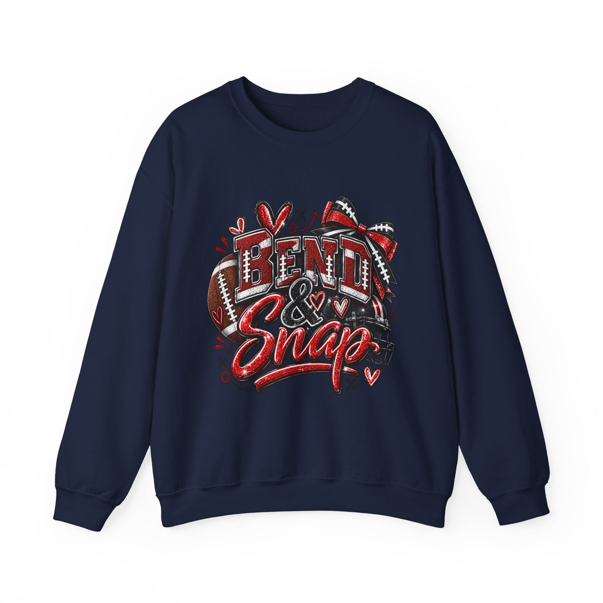 Crewneck Sweatshirt — 'Bend & Snap' Graphic Crewneck for Theater Lovers
