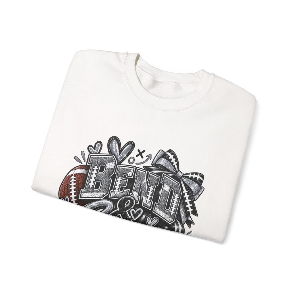 Crewneck Sweatshirt — 'Been & Snaps' Football Cheer Graphic Crewneck