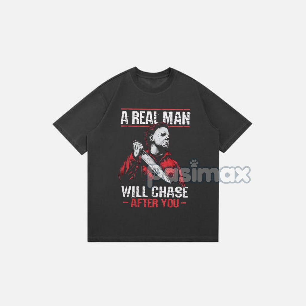 A Real Man Graphic Tee
