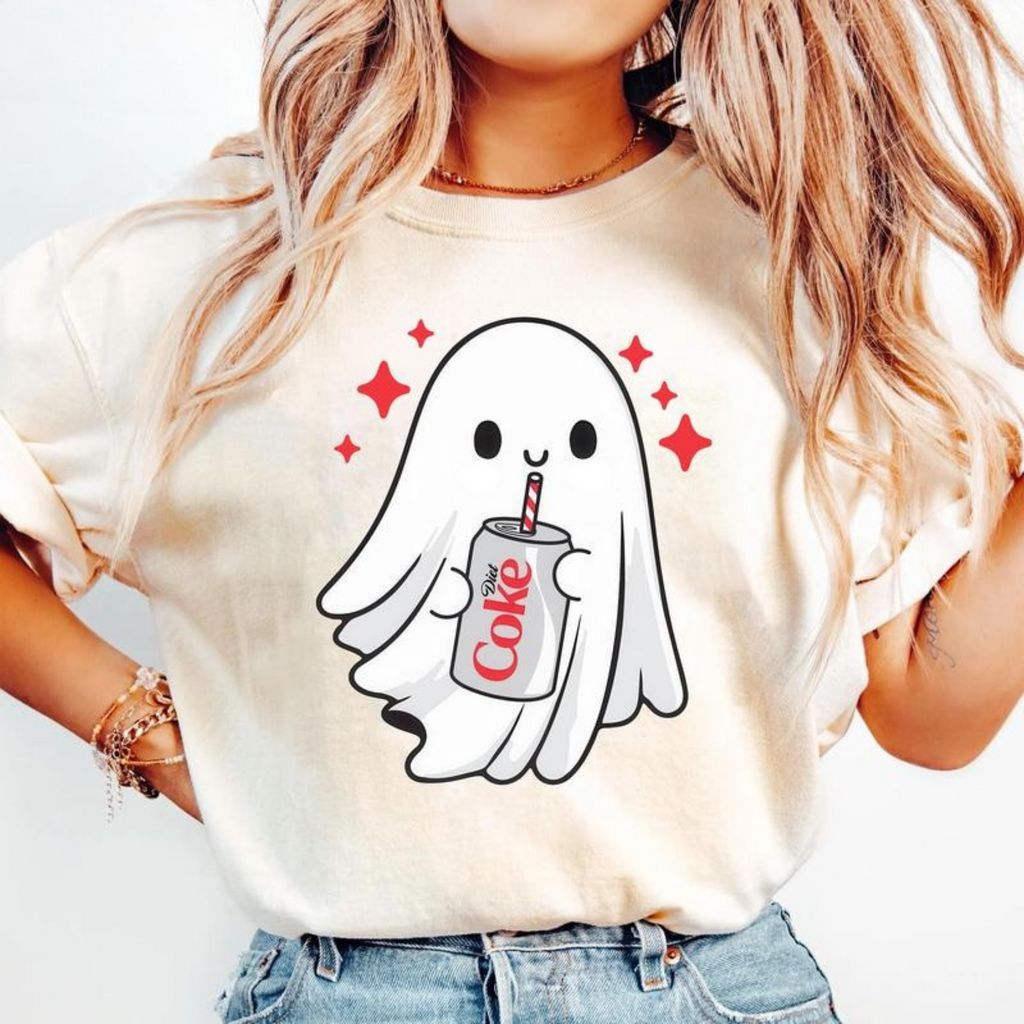 Spooky Sips Ghost Tee