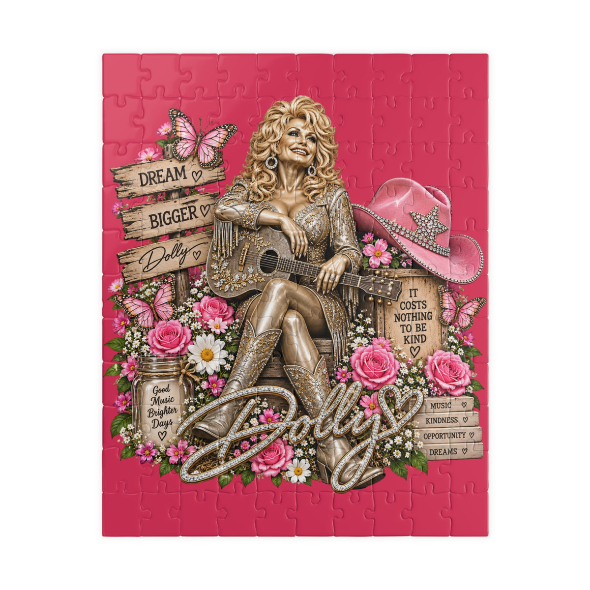 Custom Tribute Dolly Puzzle