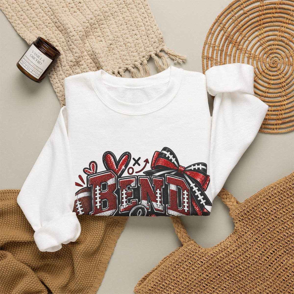 Crewneck Sweatshirt — 'Bend & Snap' Graphic Crewneck for Theater Lovers