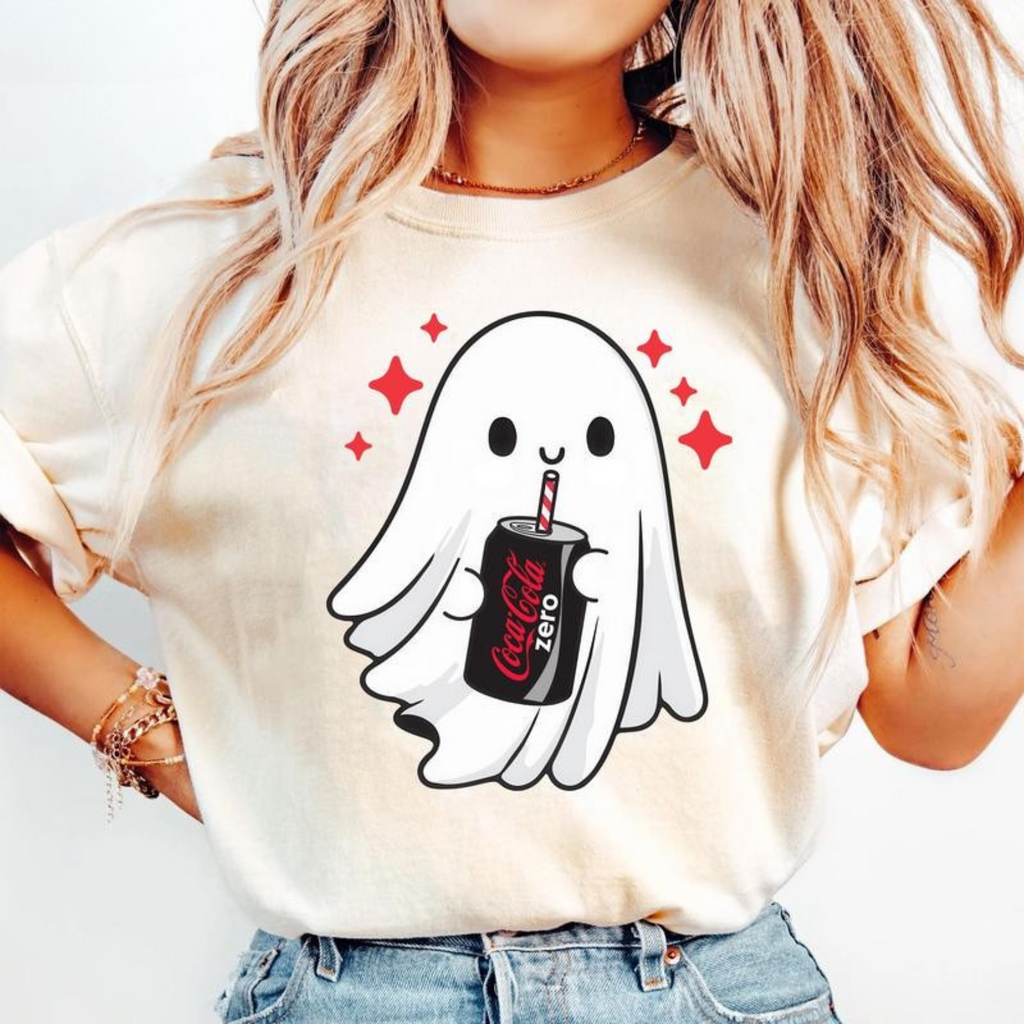 Spooky Sips Ghost Tee