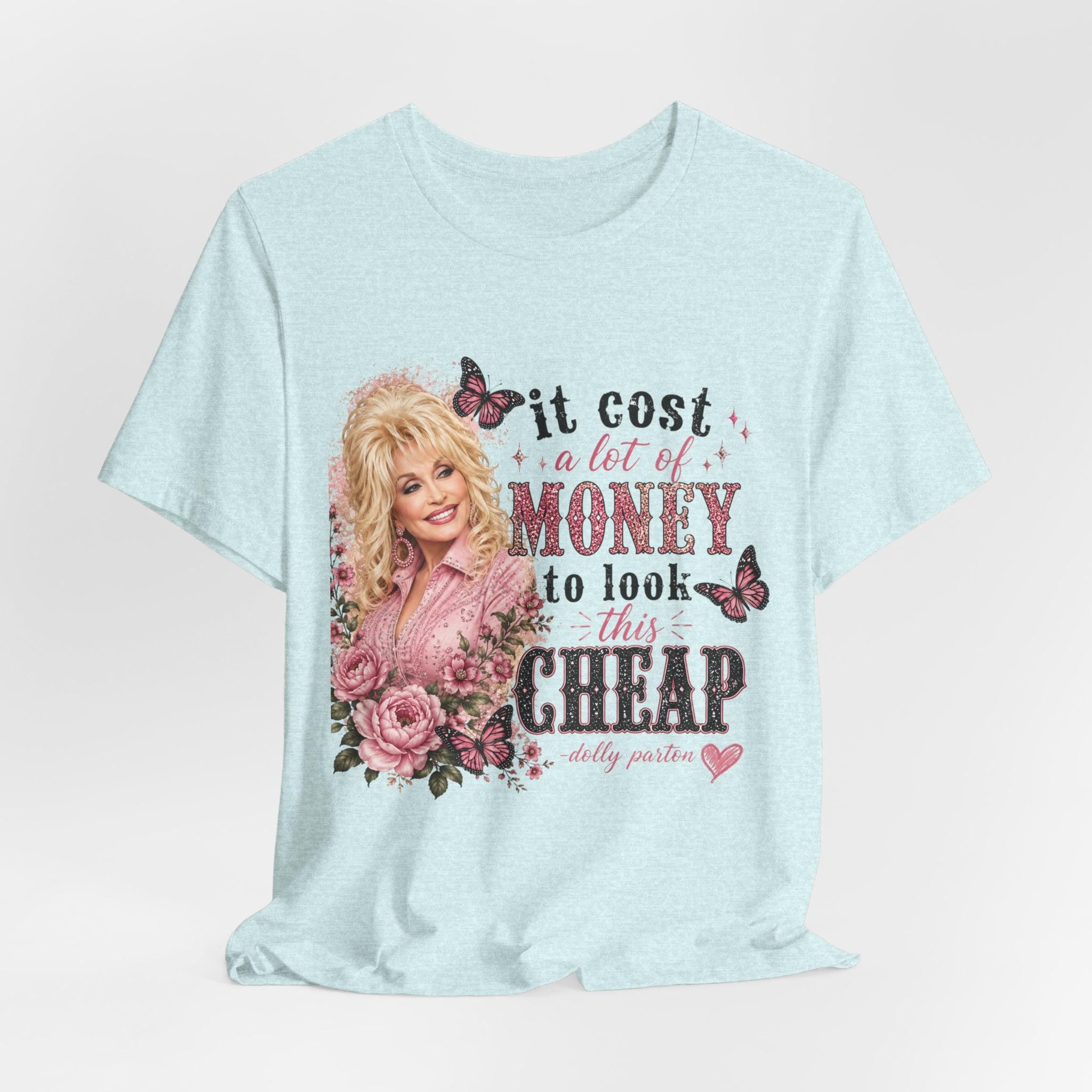 Custom Dolly Parton 'It Cost a Lot of Money...' Graphic Tee