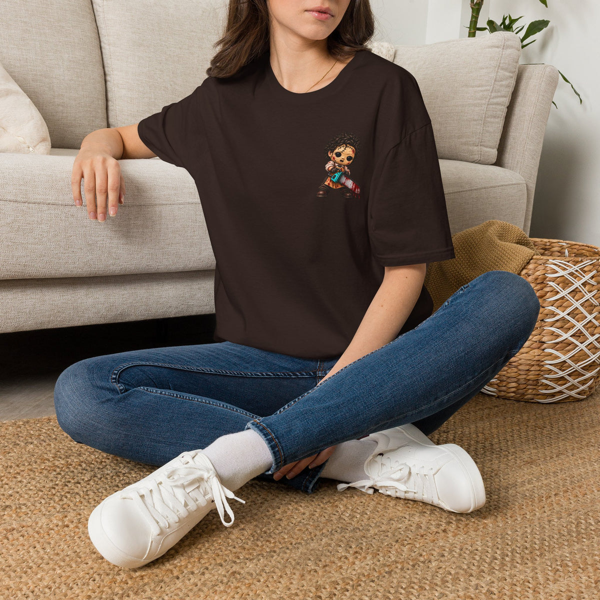 Creepy Cutie Horror Doll Graphic Tee
