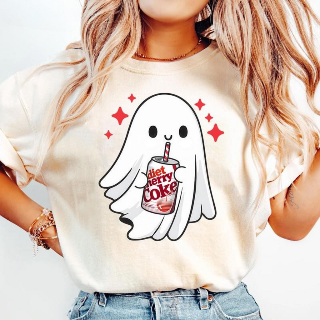Spooky Sips Ghost Tee