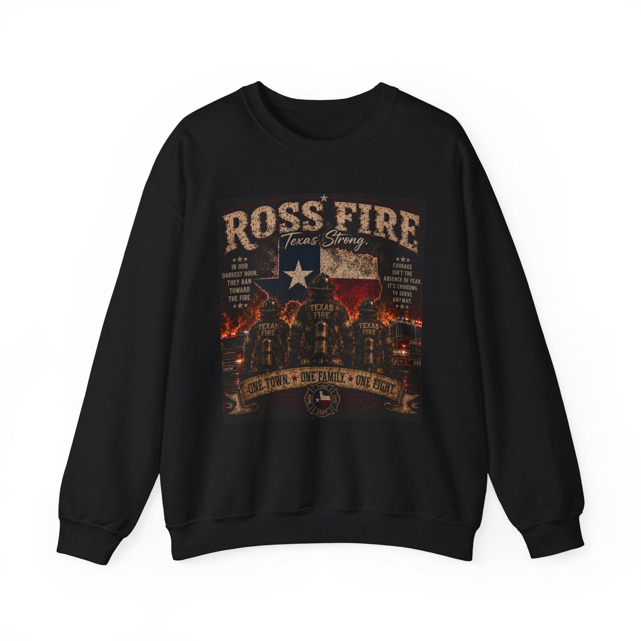 Ross Fire Texas Strong Crewneck Sweatshirt