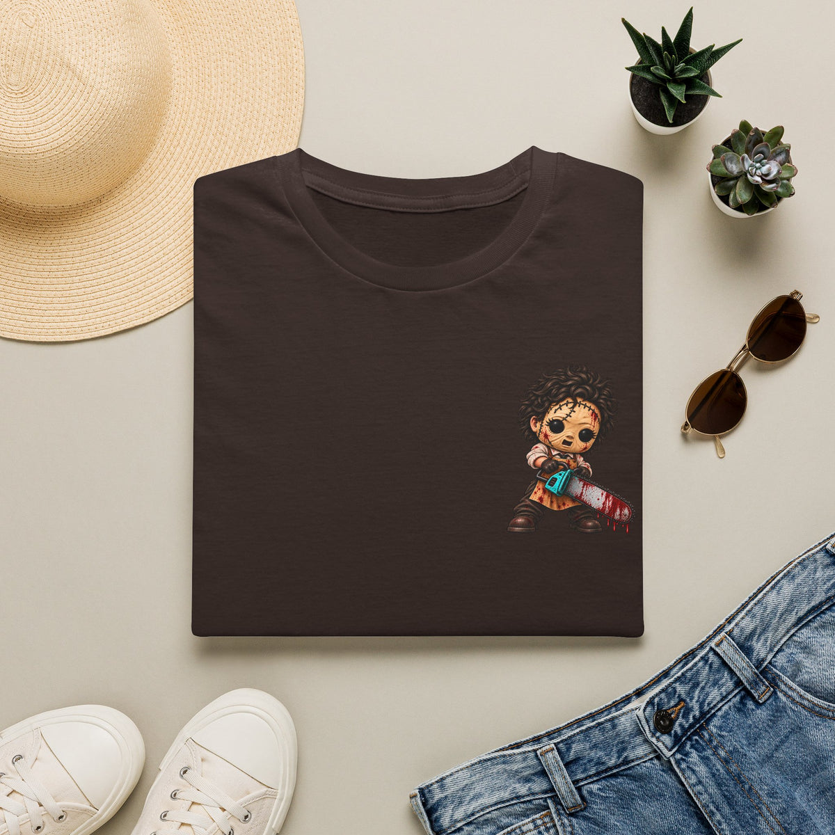 Creepy Cutie Horror Doll Graphic Tee