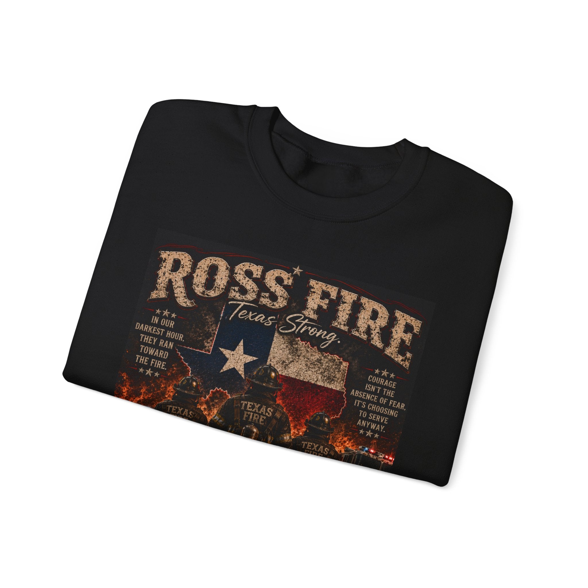Ross Fire Texas Strong Crewneck Sweatshirt