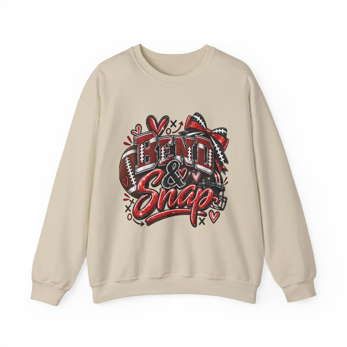 Crewneck Sweatshirt — 'Bend & Snap' Graphic Crewneck for Theater Lovers