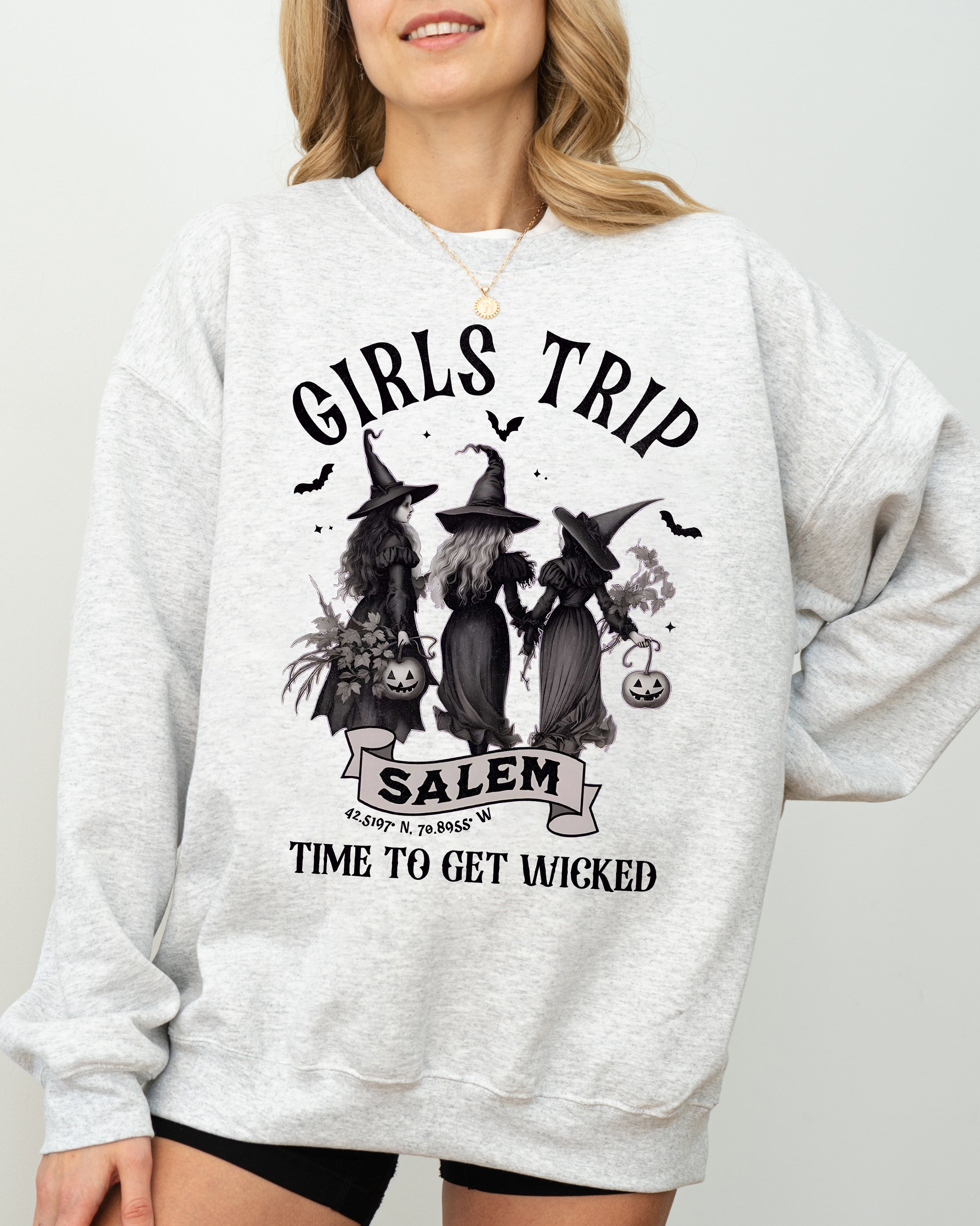 Girls Trip Salem Witch Sweatshirt