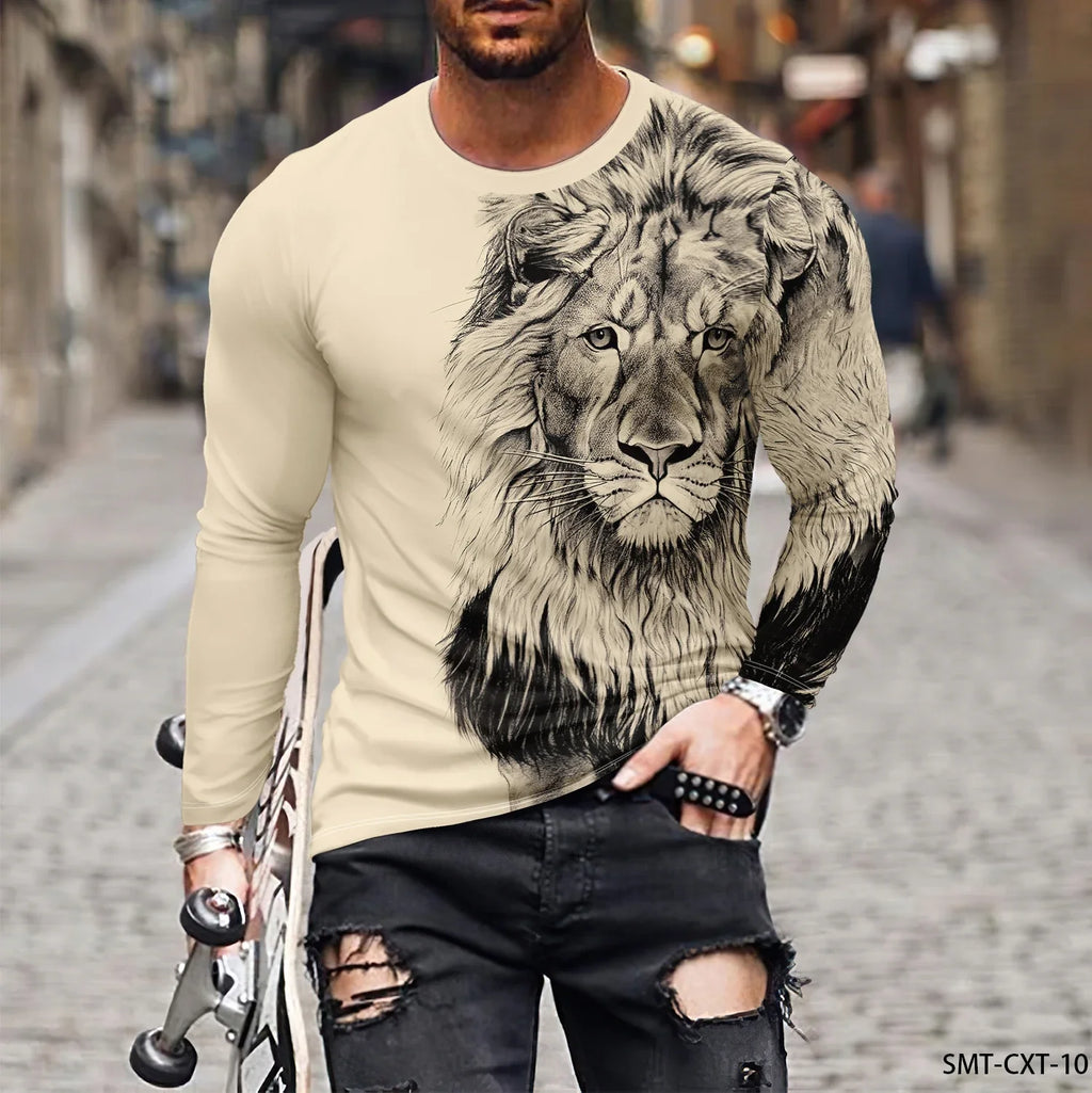 King of the Wild 3D Lion Tee