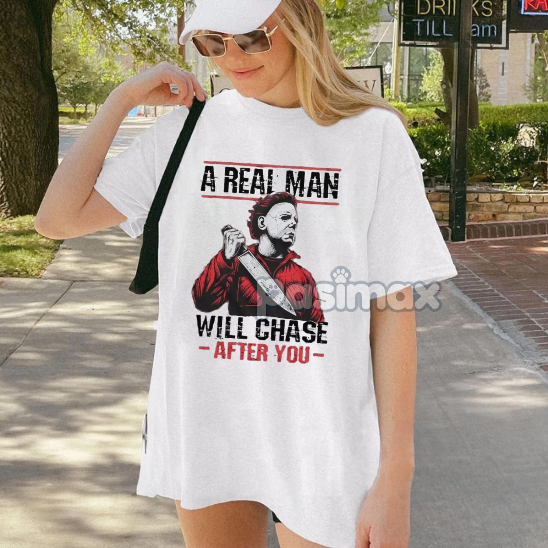 A Real Man Graphic Tee