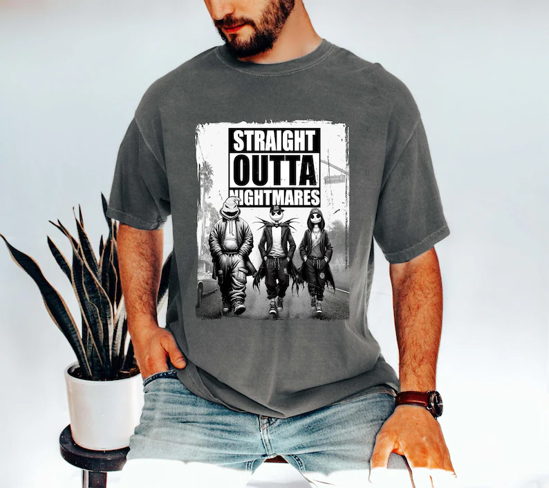 Straight Outta Nightmare Graphic Tee