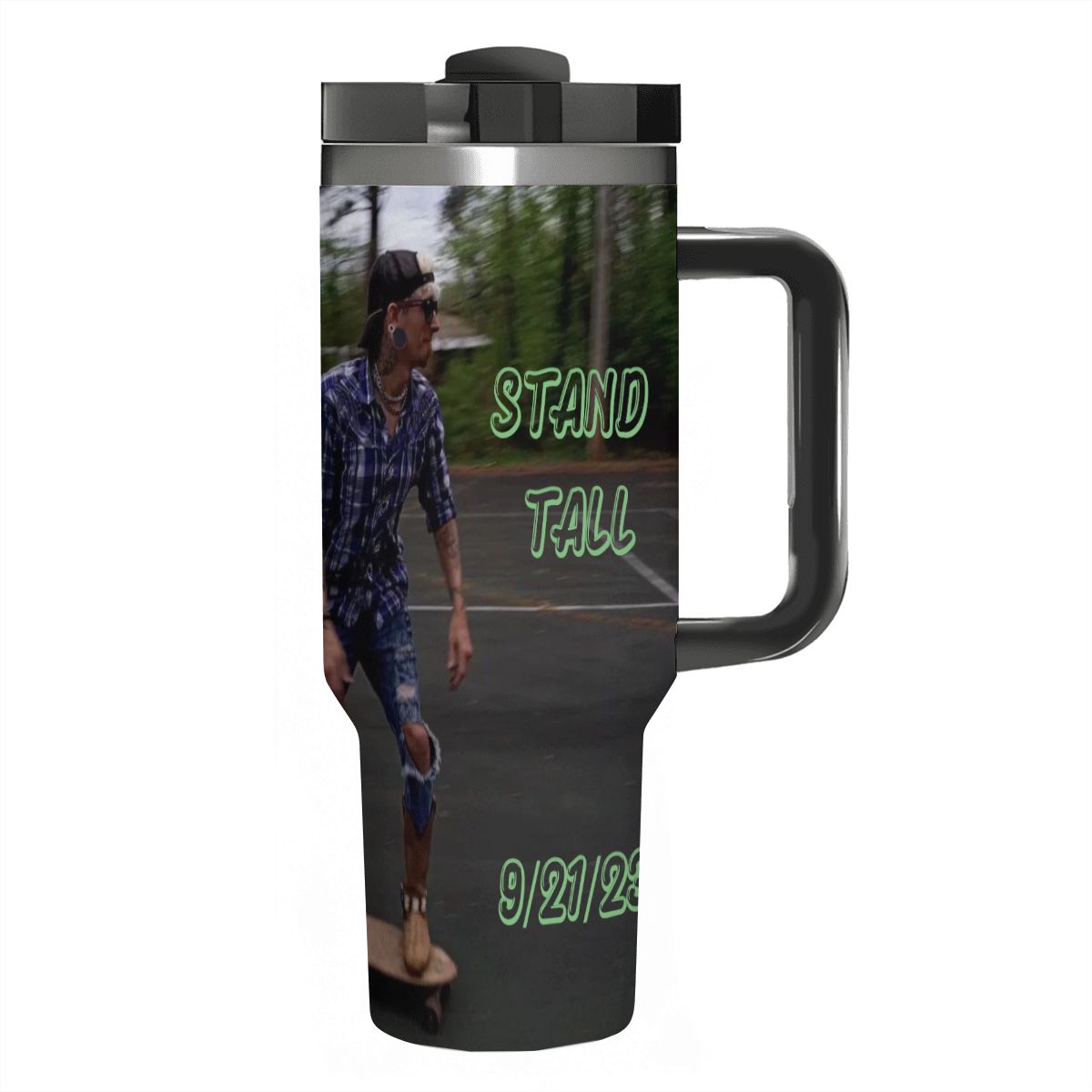 Pick me up cup 😅🛹🍃