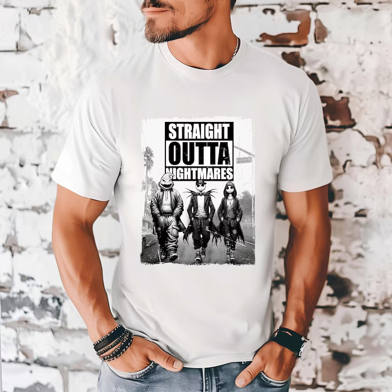 Straight Outta Nightmare Graphic Tee